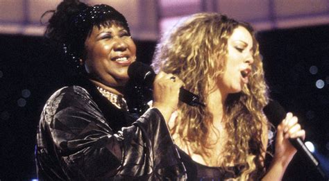 aretha 1998 natural woman celine dion mariah carey|The Mariah Network.